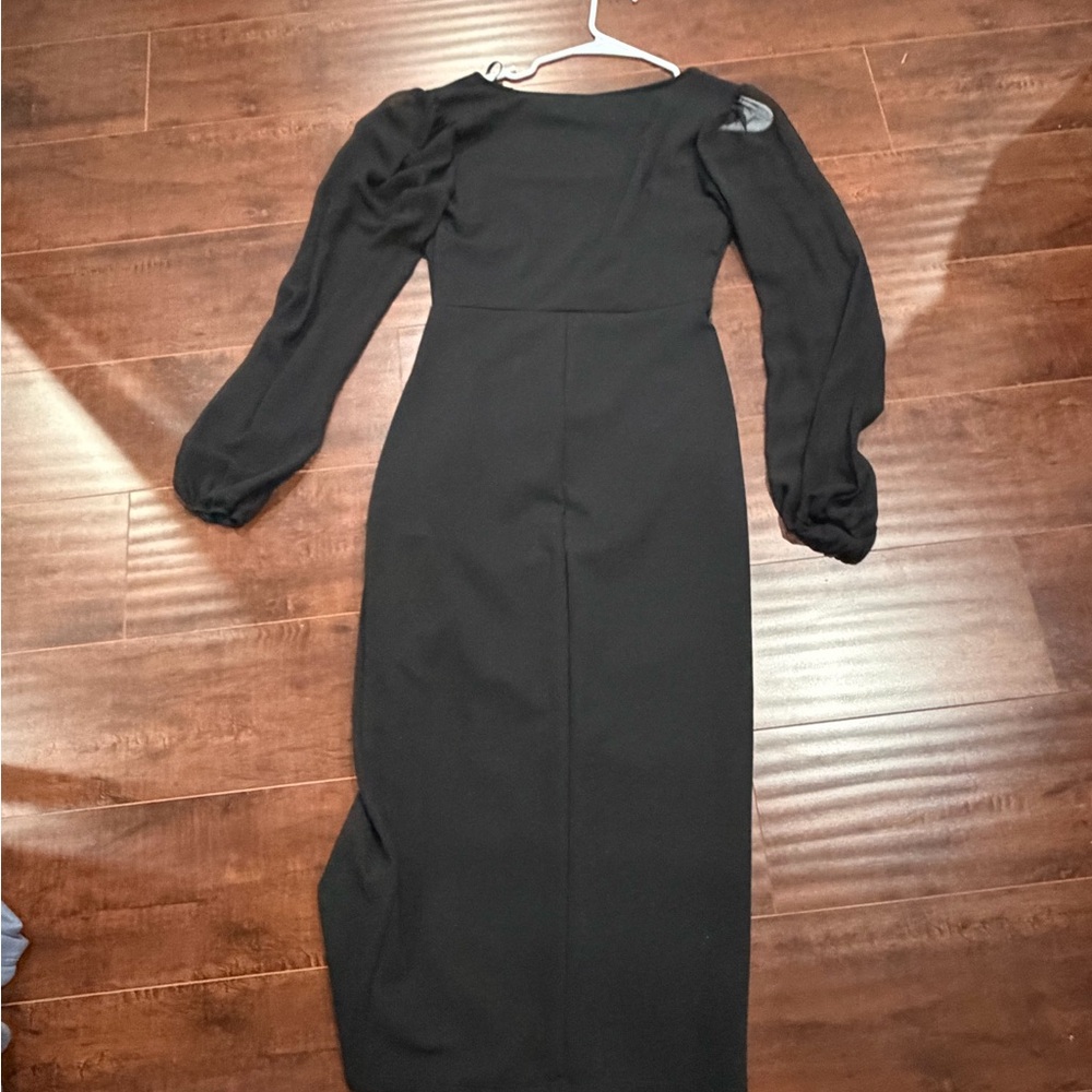 Marjorie Formal Chiffon Sleeve Midi Dress from Windsor - Picture 5 of 7